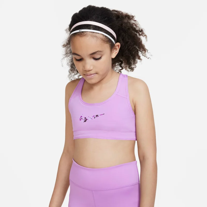 Nike Kids' Swoosh Reversible Sports Bra (Older Kids)